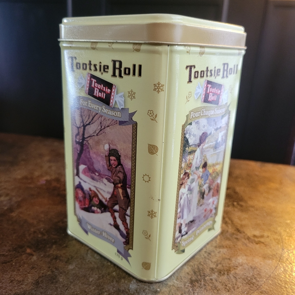 Tootsie Roll Vintage Collectors Tin For Every Season